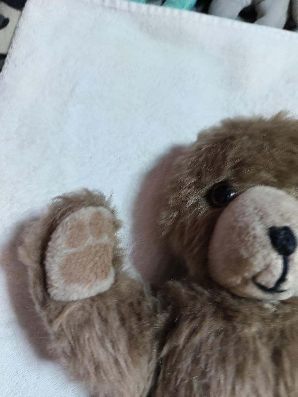 Vintage Brown Plush Teddy Bear with Original Ideal Toy Corp Tag - Picture 3 of 8